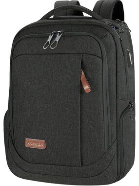 Laptop Backpack Large Computer Backpack Fits up to 17.3 Inch Laptop with USB Cha
